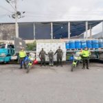 Incautan mil 690 galones de químicos para droga en Fusagasugá