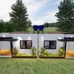 Primera vivienda reconstruida tras el sismo