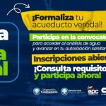 Cundinamarca, ¡formalice su acueducto veredal!