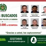 Recompensa de $20 millones por los más buscados de la Sabana